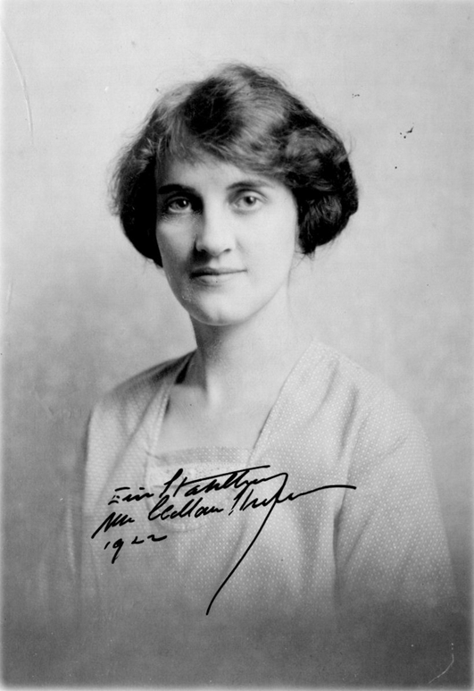 Black and white portrait of Ardelia Hall (Smith College Special Collections)
